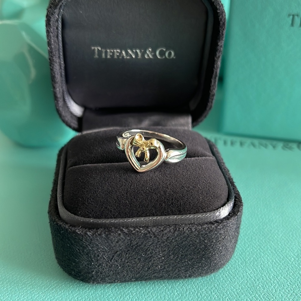Tiffany & Co. heart bow ring - Picture 6 of 16